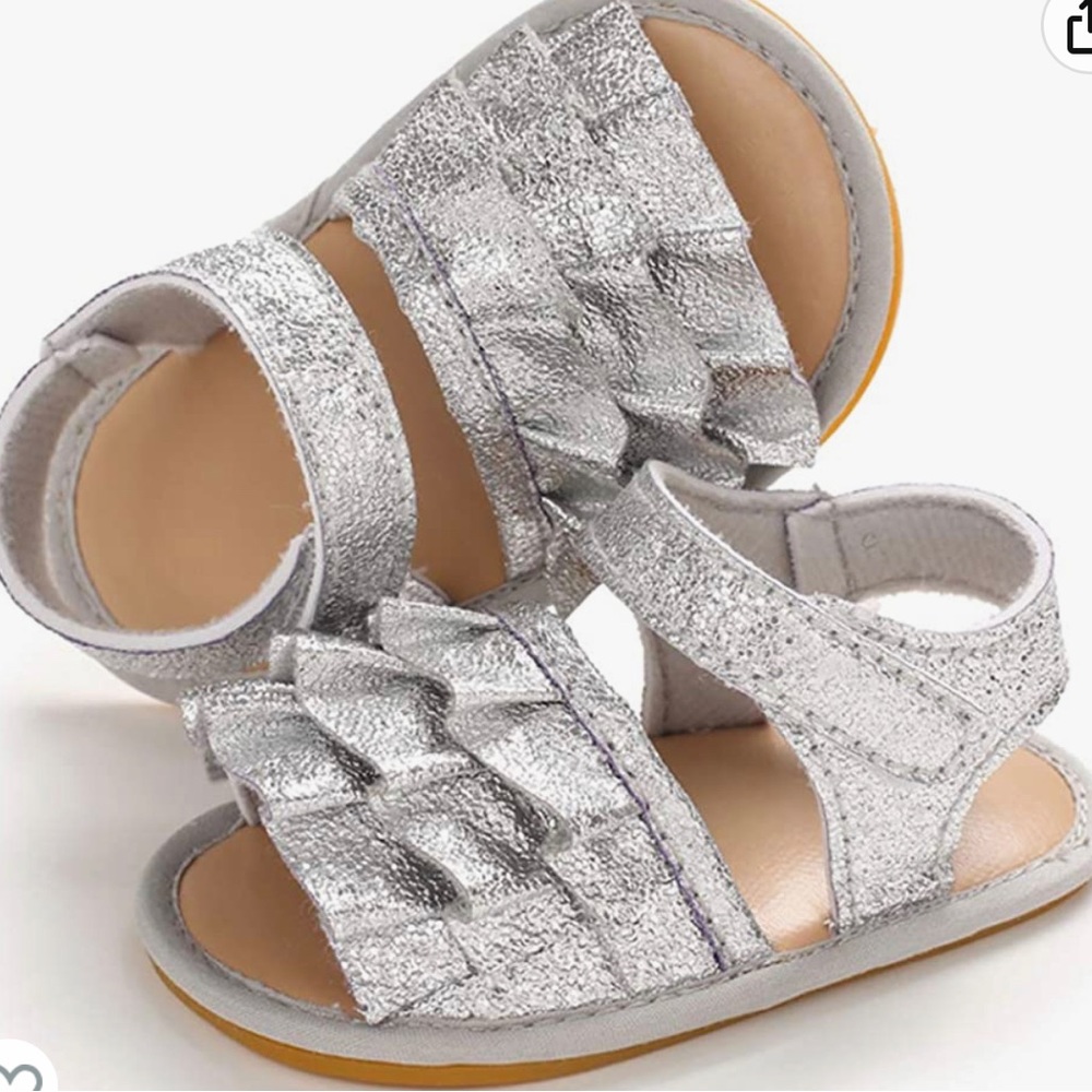 Silver Sandals - Picture 4 of 4